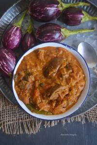 Brinjal Curry for biryani