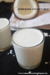 Homemade Coconut Milk