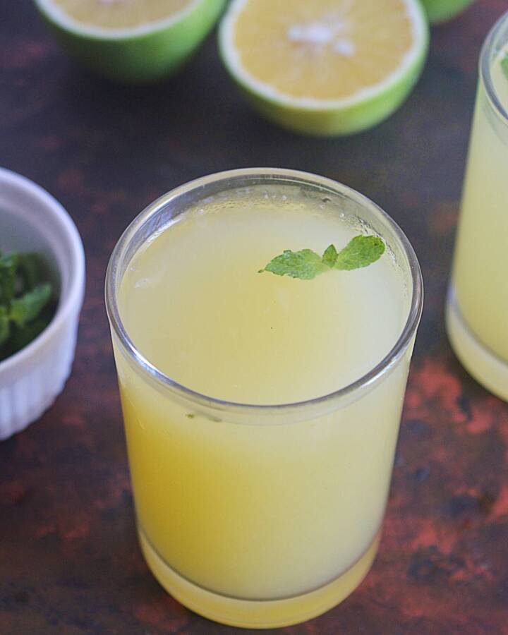 Sweet Lime Mint Juice