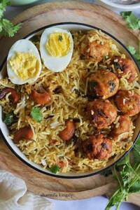 Chicken Kofta Biryani