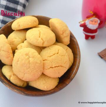 Ghee Biscuits | Nei biscuits | Eggless Ghee Cookies