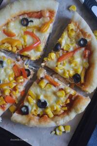 Sweetcorn Pizza