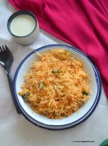 Egg Kothu Idiyappam