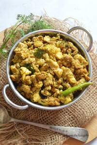 Chicken Keema Egg Burji