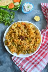 Kodo Millet Vegetable Biryani