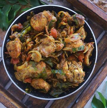 Curry Leaves Chicken Roast