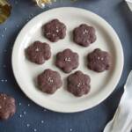eggless and butterless chocolate cookies