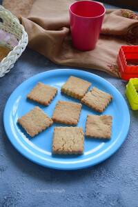 Whole Wheat Butter Cookies