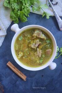 Mutton bone soup