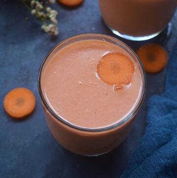 Carrot Milk Shake