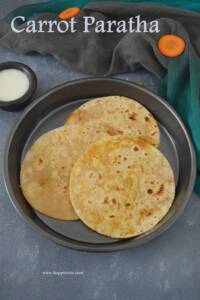Carrot Paratha