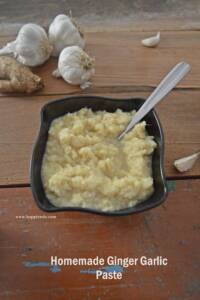 How to make Ginger Garlic paste