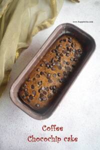 Coffee Chocochip Cake