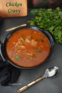 Chicken Gravy Without Coconut