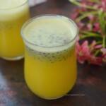Pineapple Sabja Juice