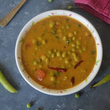 Green Peas curry
