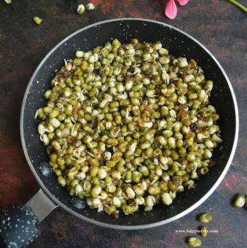 Moong sprouts Sweet Salad