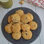 Eggless Cranberry Cookies