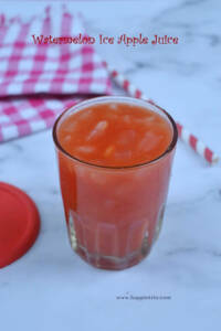 Water Melon Ice Apple Juice
