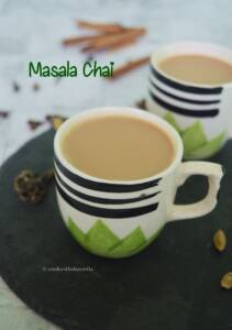 Masala Chai an authentic chai prepared with the Indian spices.