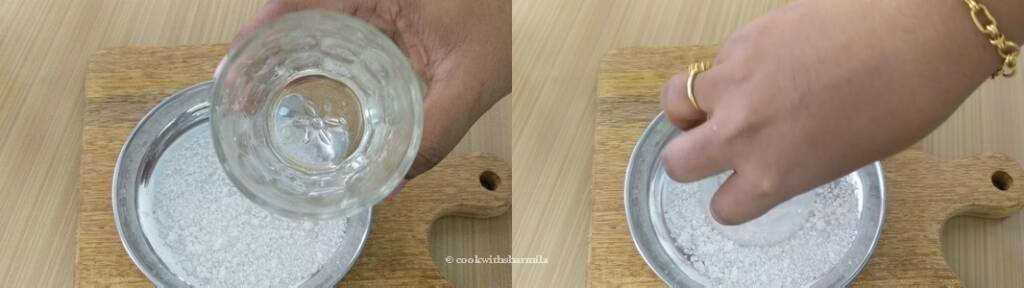 Step 8 - Dip the rim of the glass in the sugar