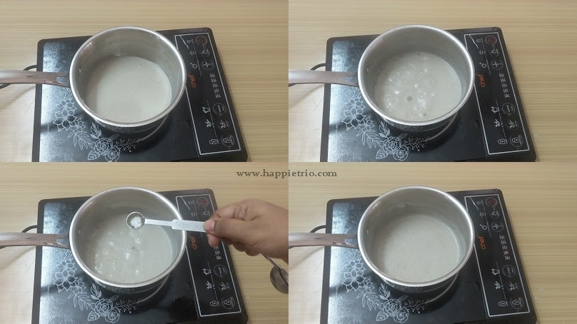 Step 2 - How to Prepare Millet Flakes Porridge