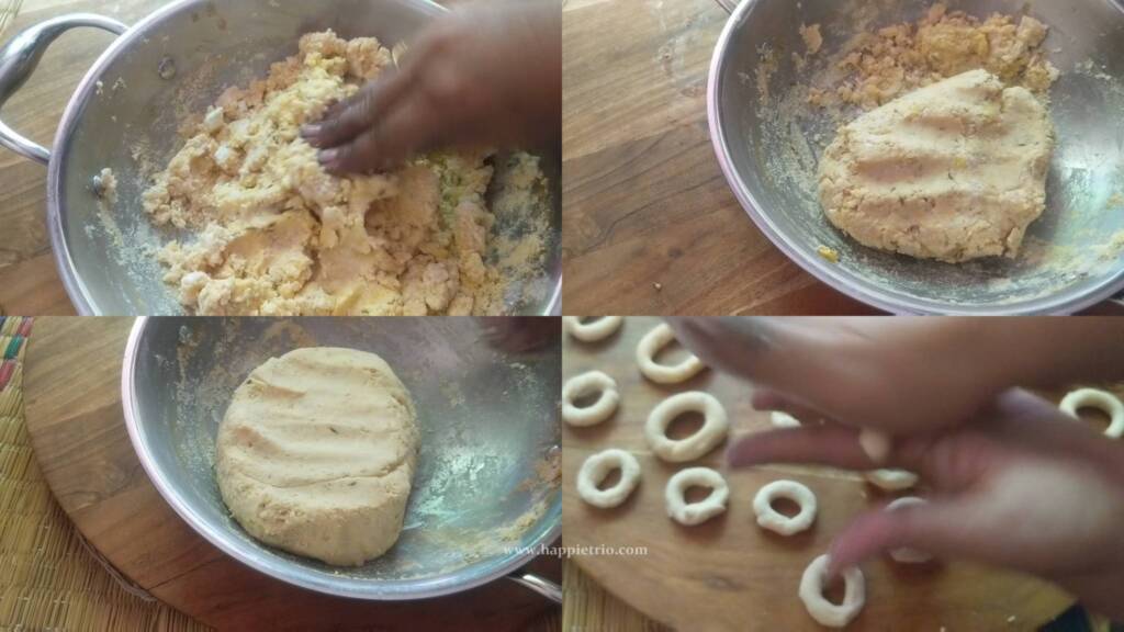 Step 5 - Prepare Dough for Ring Murukku