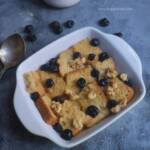 Baked bread pudding