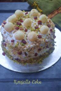 Rasgulla Cake
