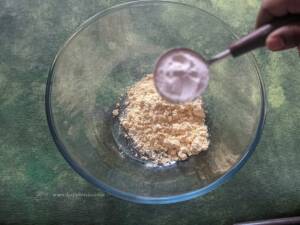 Step 2 - Add in Rice Flour