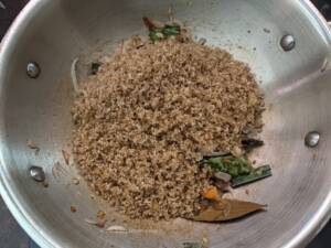 Step 6- Now add in the Millets
