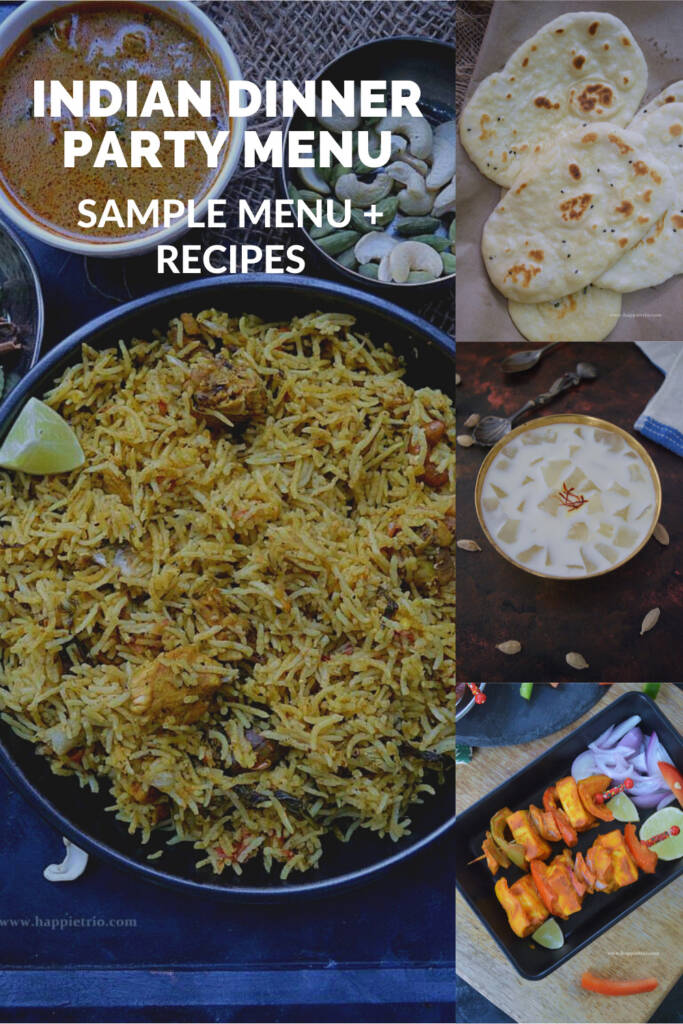 Indian Dinner Party Menu Ideas, Sample Menus + Recipes - Cook with Sharmila