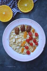 Orange Overnight Oats