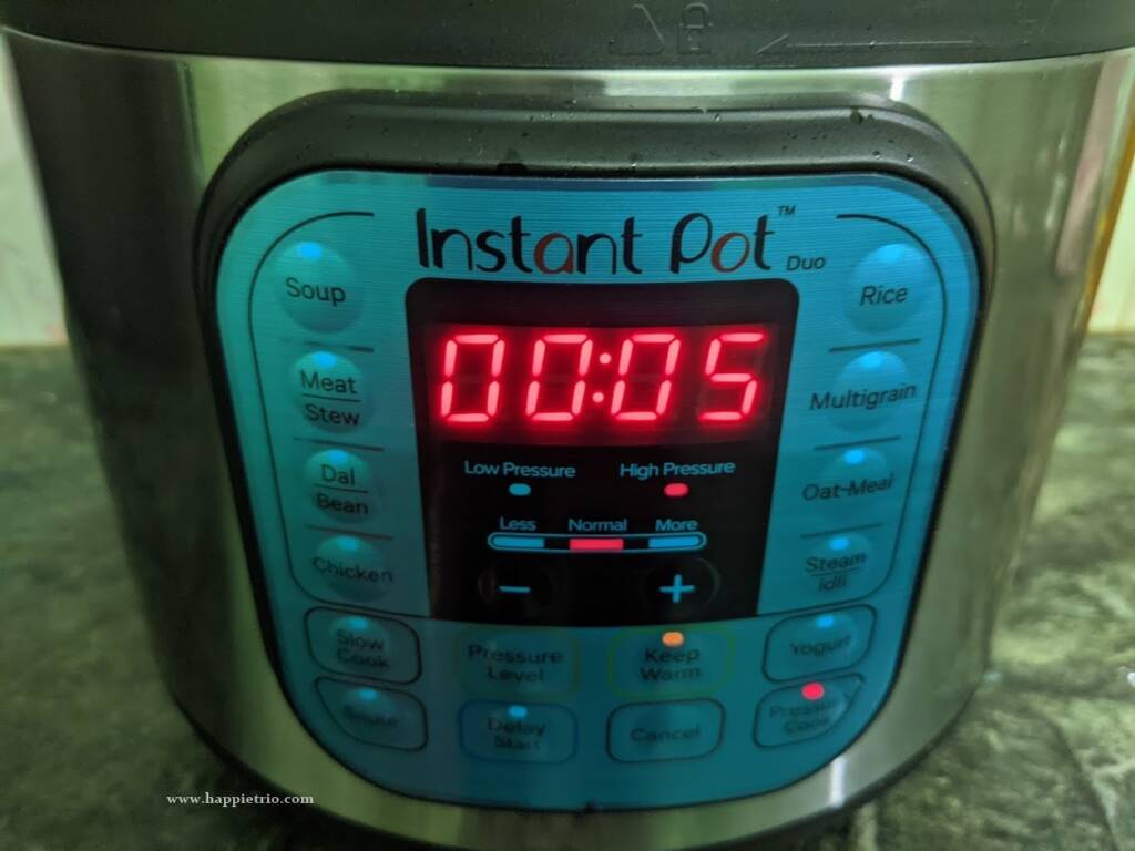 Cook the Chicken curry in Instant Pot