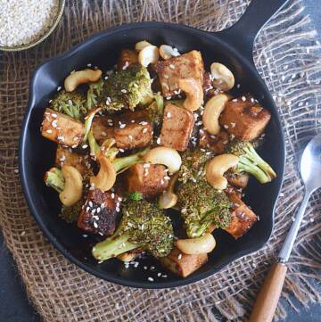 Tofu Broccoli Stirfry