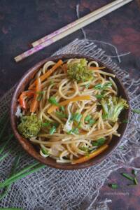 Instant pot lo mein