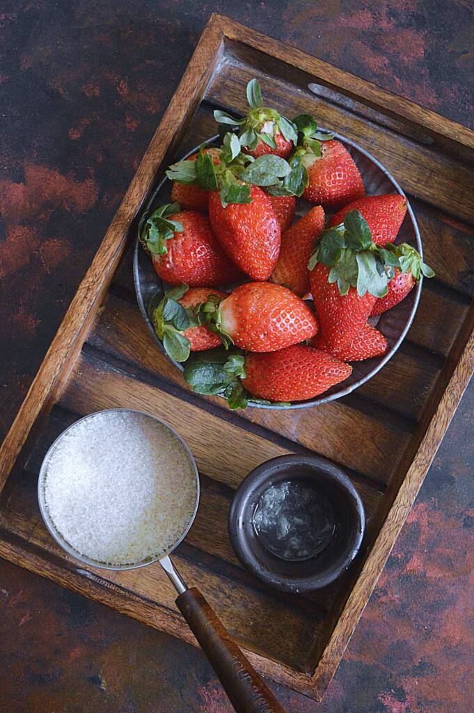 Strawberry Jam Ingredients