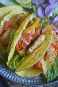 Chicken Fajita Tacos