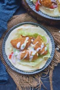 chicken nugget wrap