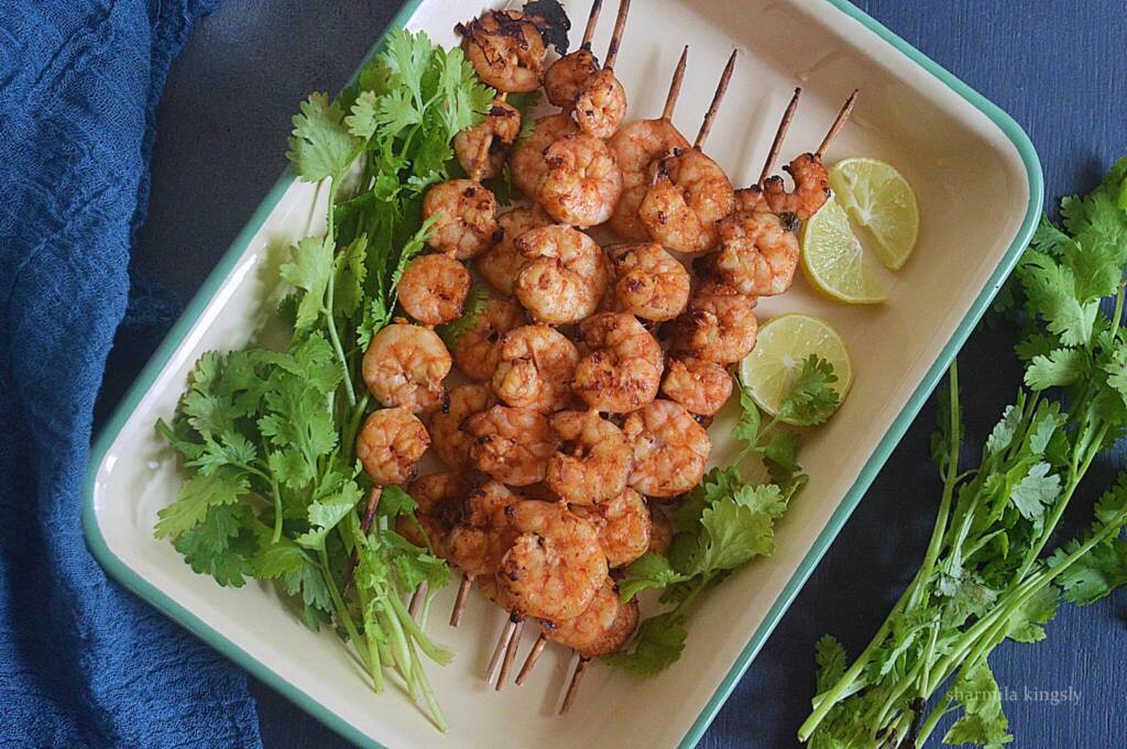 Air Fryer Grilled Shrimp