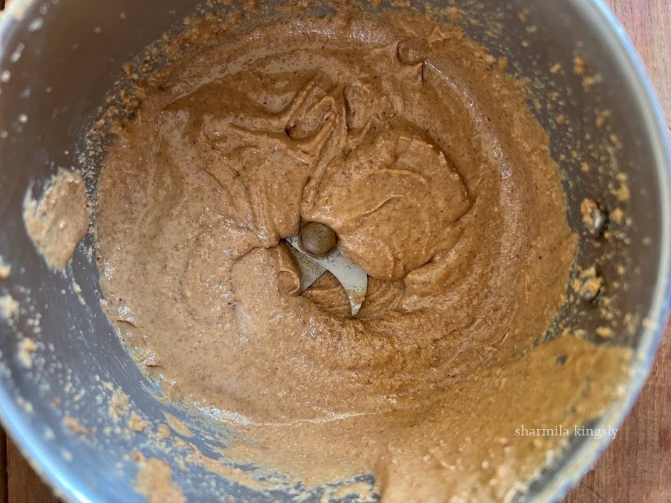 Homemade Almond Butter is ready
