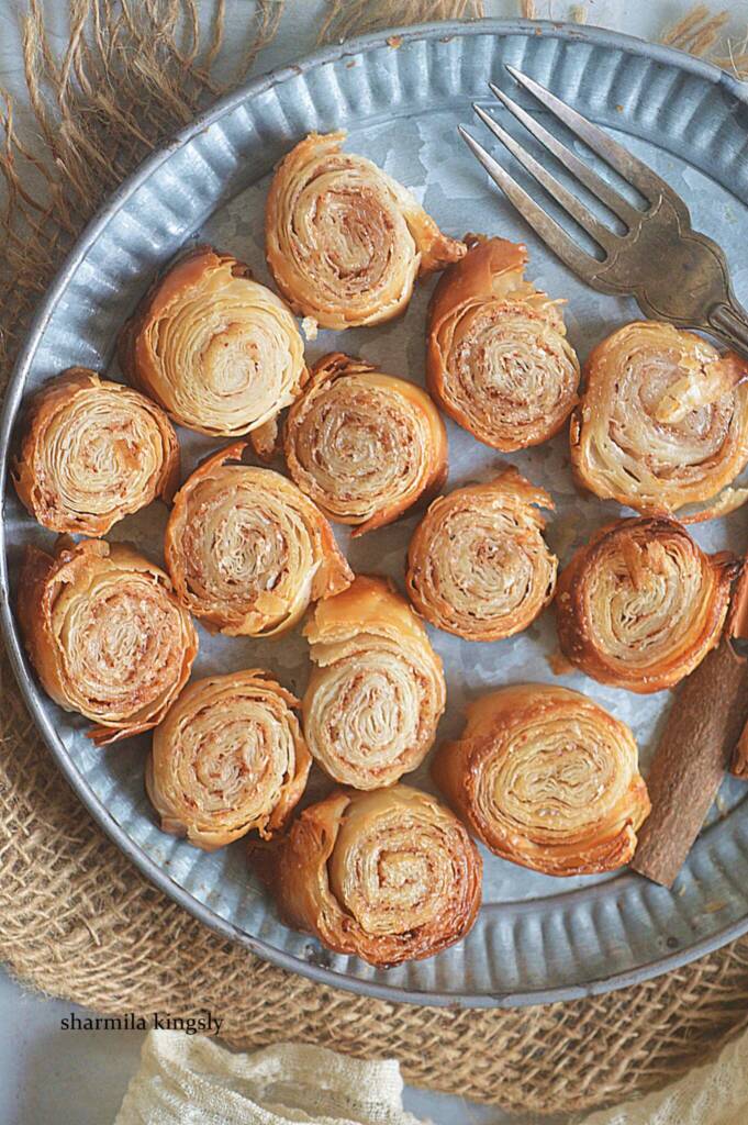 Puff Pastry Cinnamon Pinwheels