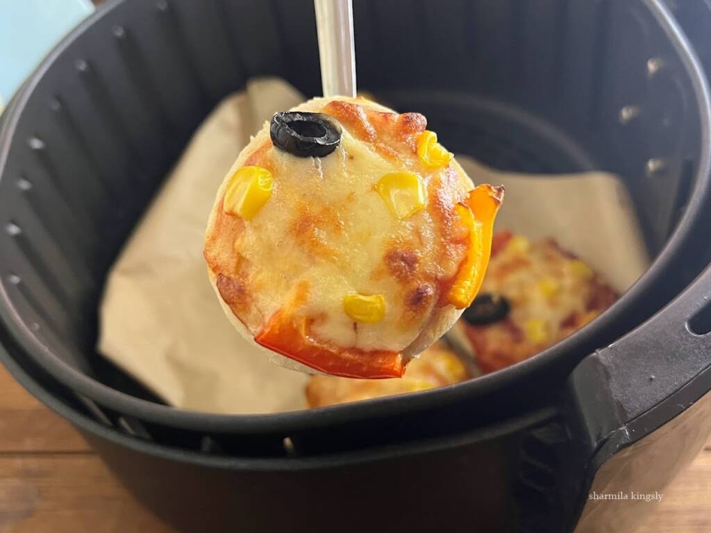 Mini Pizza in airfryer