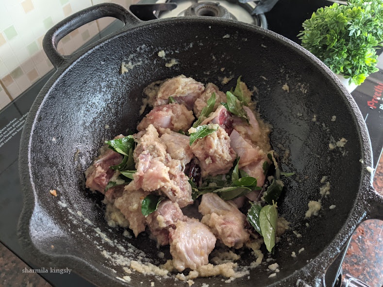 Add Curry leaves