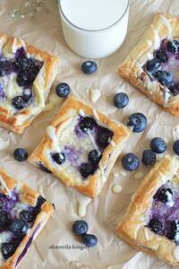 Blueberry Cream Cheese Danish