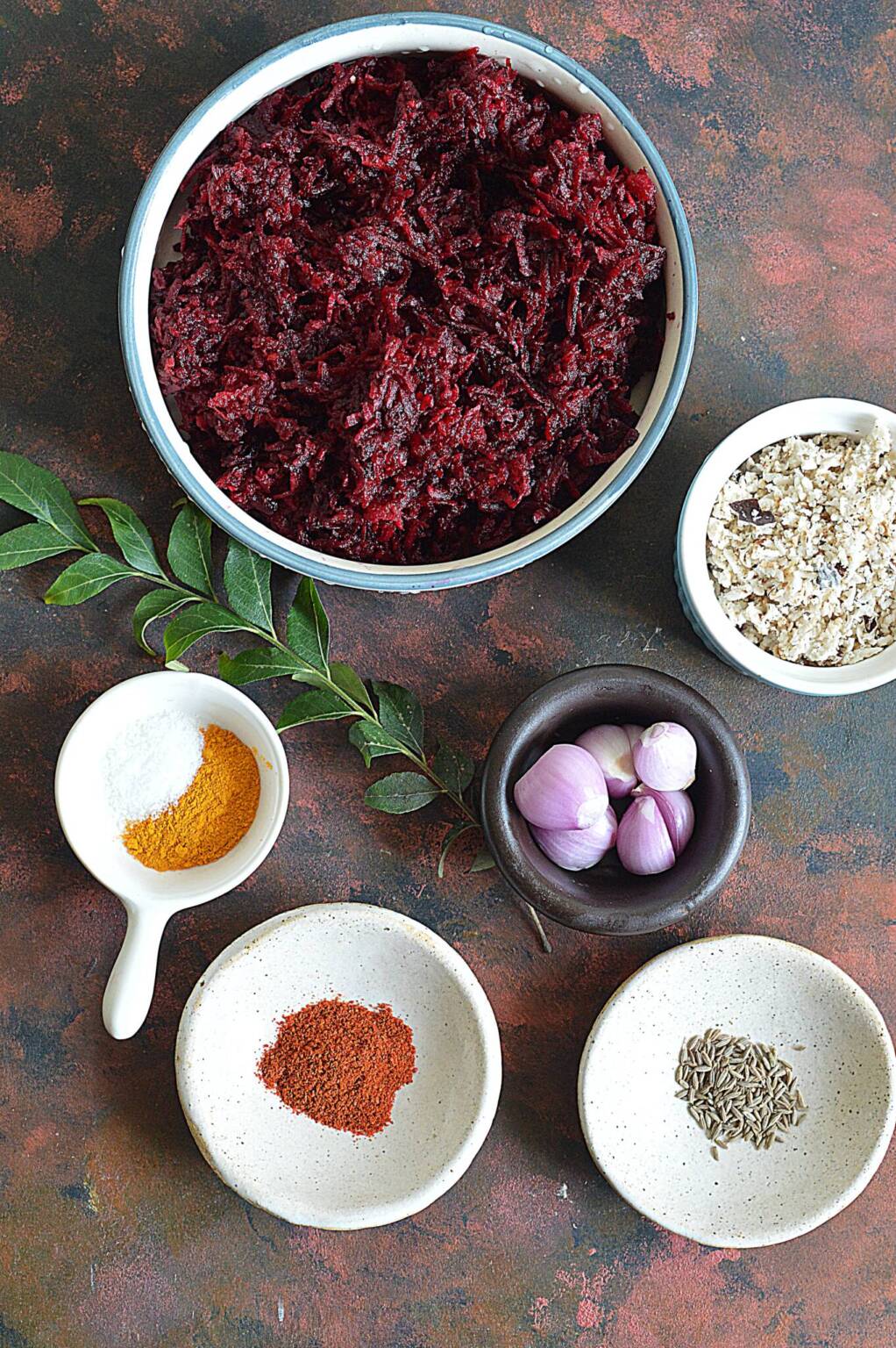 Kerala Style Beetroot Thoran - Cook with Sharmila